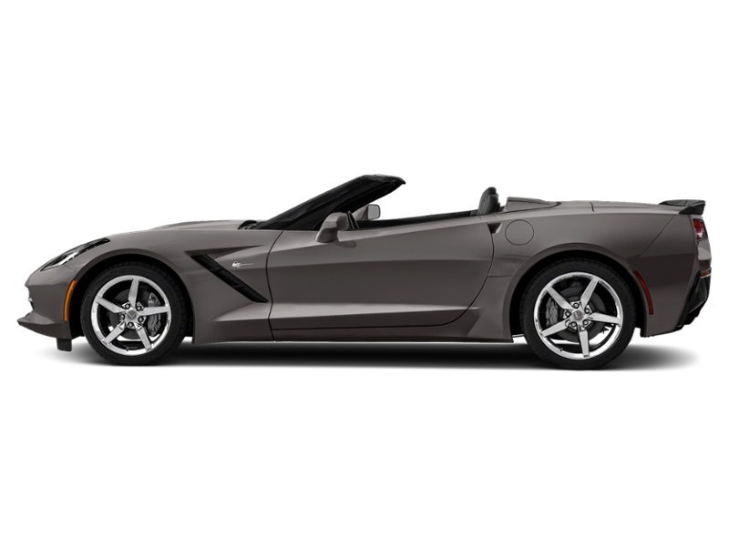 2015 Chevrolet Corvette 2dr Stingray Conv w/3LT Shark Grey Metallic  Shot 3