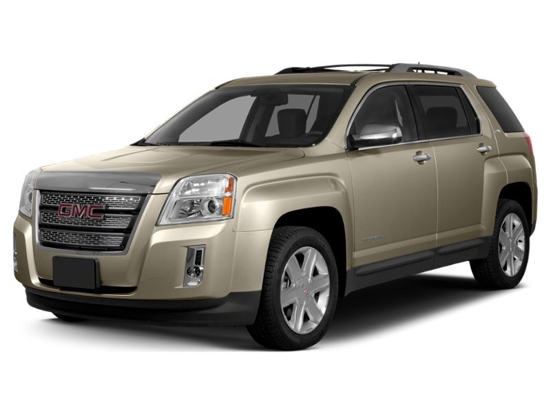2015 GMC Terrain FWD 4dr SLT w/SLT-1 Champagne Silver Metallic  Shot 52