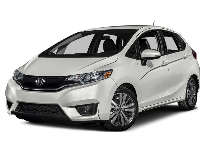 2015 Honda Fit 5dr HB CVT EX-L Navi White Orchid Pearl  Shot 1
