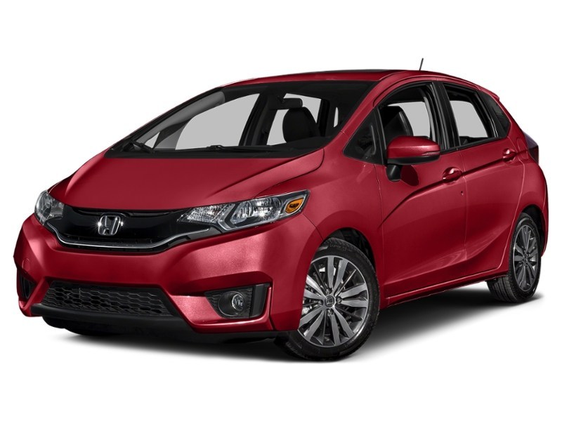 2015 Honda Fit 5dr HB CVT EX-L Navi Milano Red  Shot 25