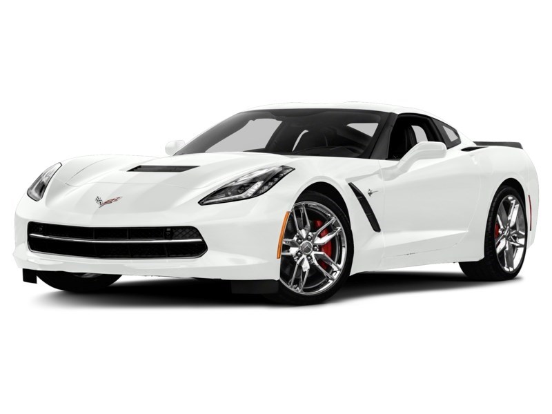 2015 Chevrolet Corvette 2dr Stingray Z51 Cpe w/3LT Arctic White  Shot 7