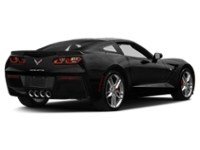 2016 Chevrolet Corvette 2dr Stingray Z51 Cpe w/1LT Black  Shot 2