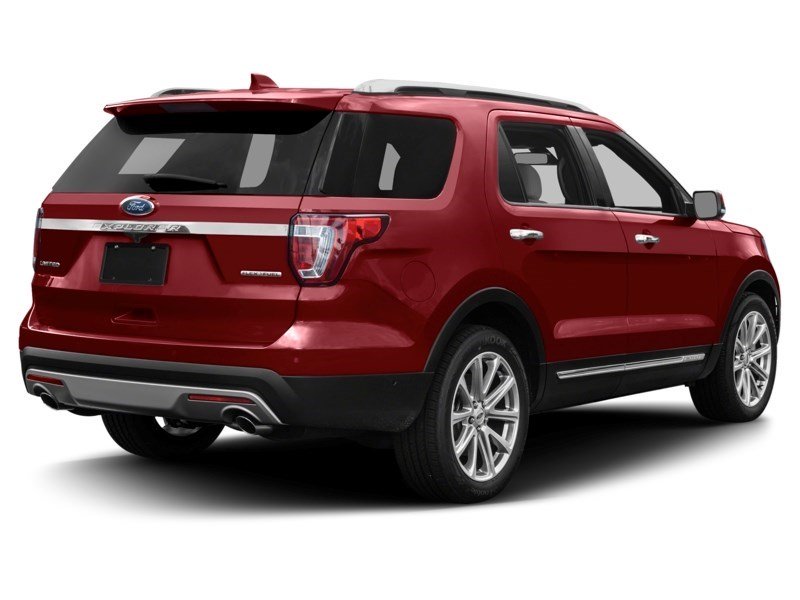 2016 Ford Explorer 4WD 4dr Limited Ruby Red Metallic Tinted Clearcoat  Shot 6