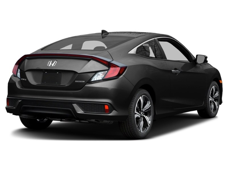 2016 Honda Civic Coupe 2dr CVT Touring Crystal Black Pearl  Shot 20