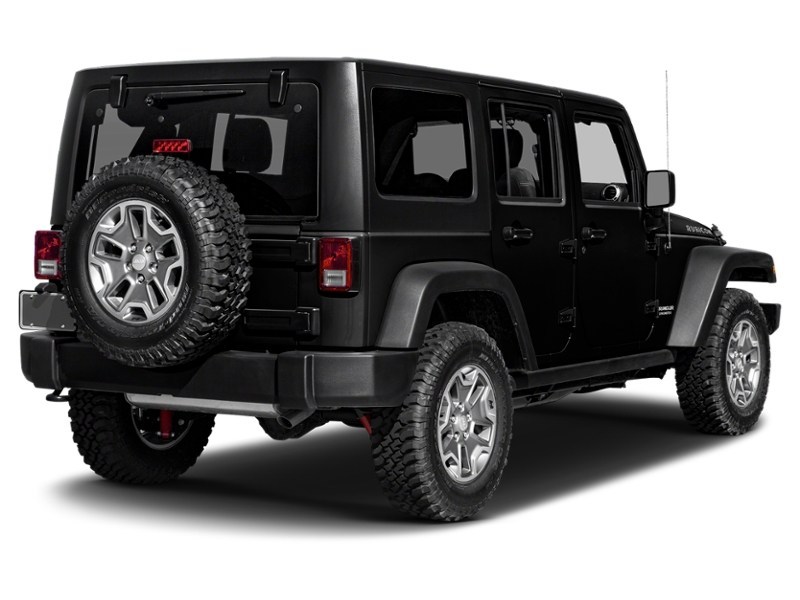 2016 Jeep Wrangler Unlimited 4WD 4dr Rubicon Black  Shot 60