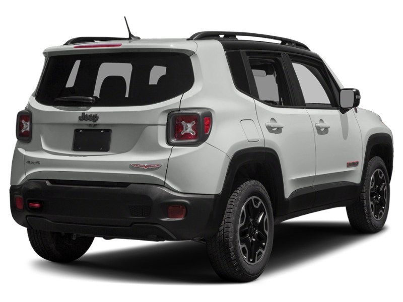 2016 Jeep Renegade 4WD 4dr Trailhawk Alpine White  Shot 2