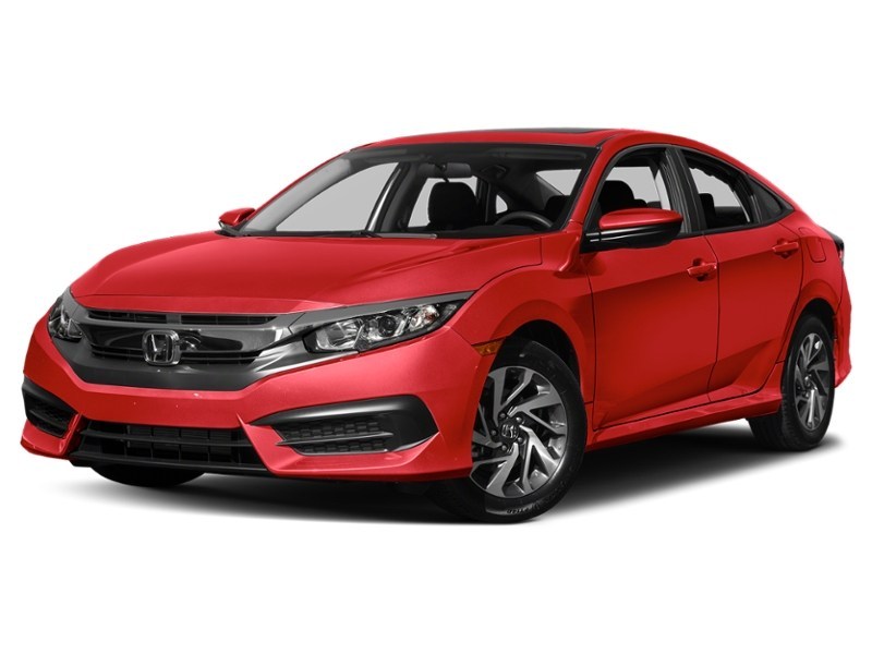 2017 Honda Civic Sedan 4dr CVT EX Rallye Red  Shot 29