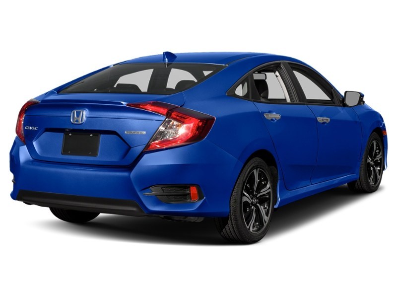 2017 Honda Civic Sedan 4dr CVT Touring Aegean Blue Metallic  Shot 2