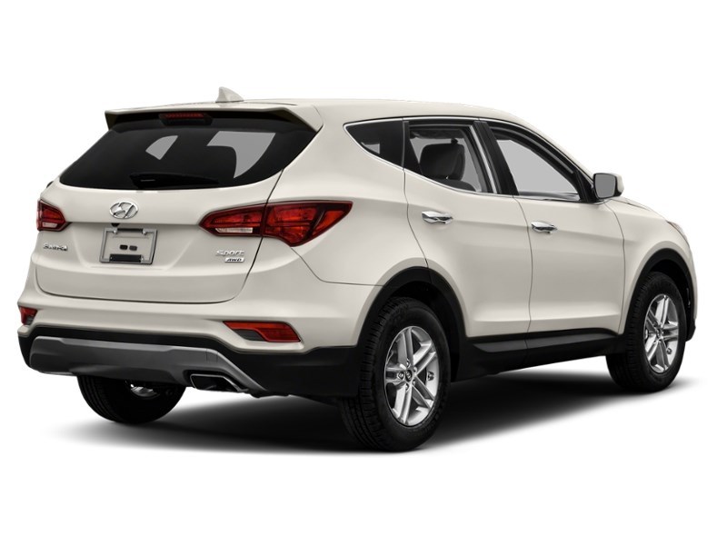 2018 Hyundai Santa Fe Sport 2.4L Premium AWD Frost White  Shot 2