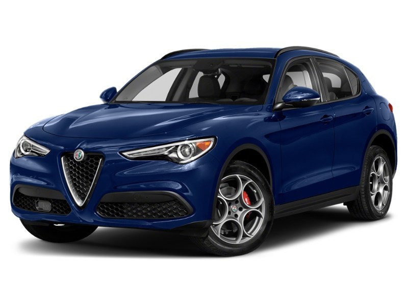 2018 Alfa Romeo Stelvio Ti Sport AWD Montecarlo Blue Metallic  Shot 19