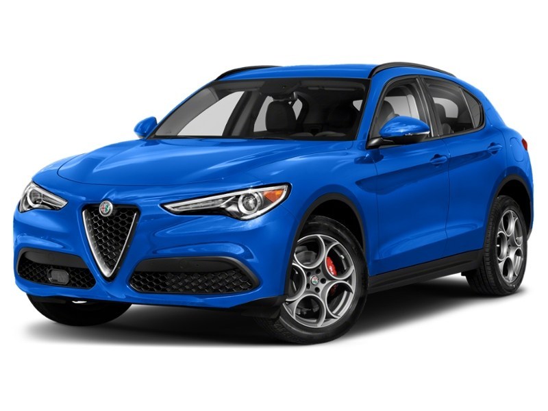 2018 Alfa Romeo Stelvio Ti Sport AWD Misano Blue Metallic  Shot 28