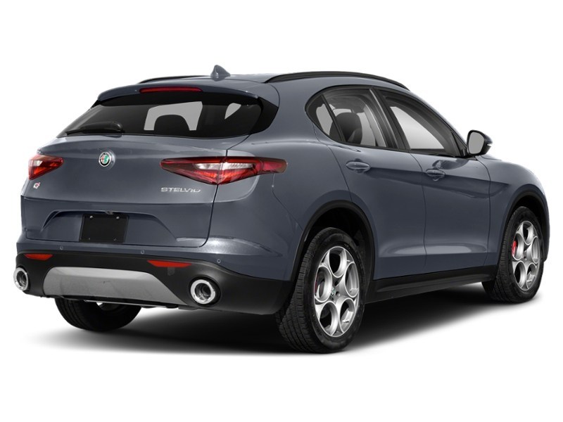 2018 Alfa Romeo Stelvio Ti Sport AWD Stromboli Grey Metallic  Shot 48