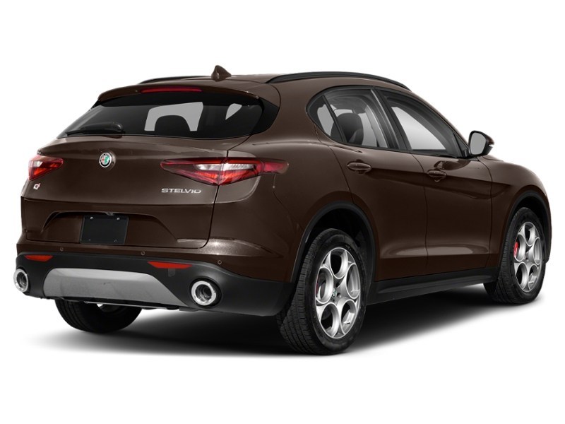 2018 Alfa Romeo Stelvio Ti Sport AWD Basalto Brown Metallic  Shot 62