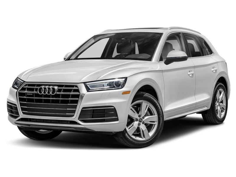2020 Audi Q5 Progressiv 45 TFSI quattro Glacier White Metallic  Shot 4