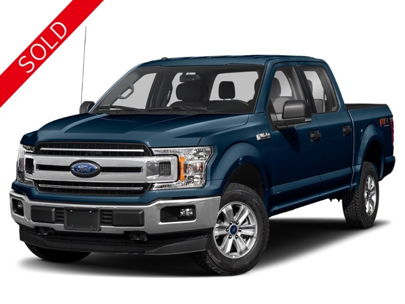 2020 Ford F-150 XLT 4WD SuperCrew 5.5' Box Blue Jeans Metallic  Shot 1