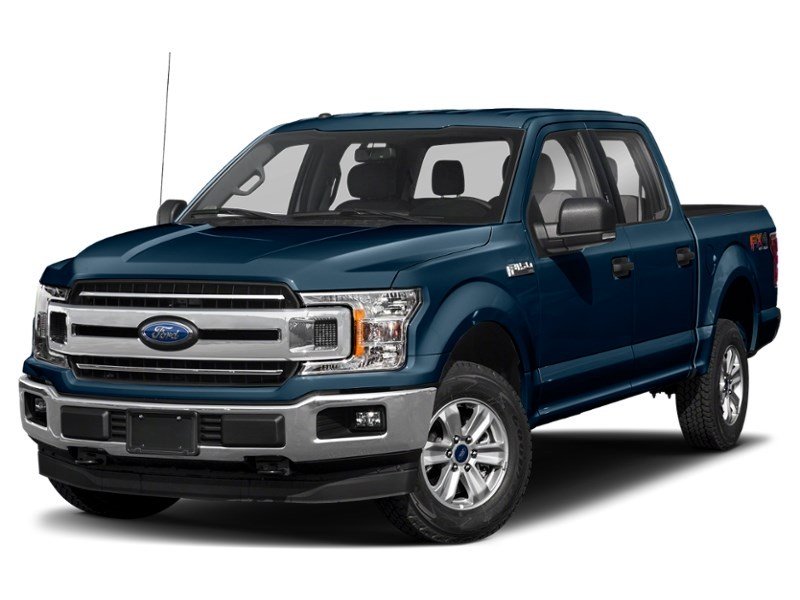 2020 Ford F-150 XLT 4WD SuperCrew 5.5' Box Blue Jeans Metallic  Shot 4