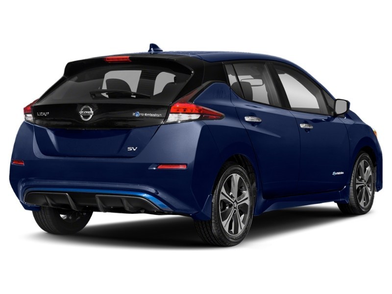 2018 Nissan LEAF SL Hatchback Deep Blue Pearl  Shot 2