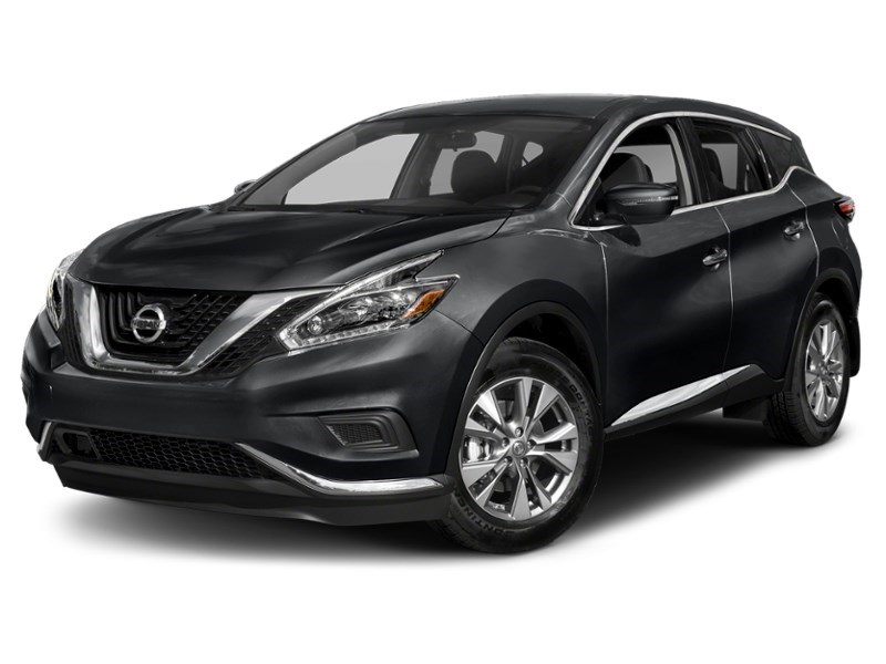2018 Nissan Murano AWD Midnight Edition Magnetic Black Metallic  Shot 4
