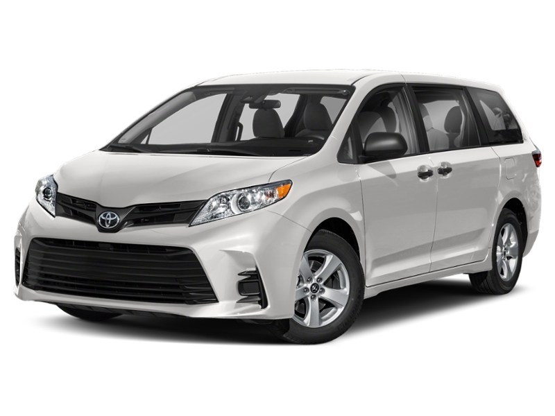 2019 Toyota Sienna LE 8-Passenger FWD Super White  Shot 1