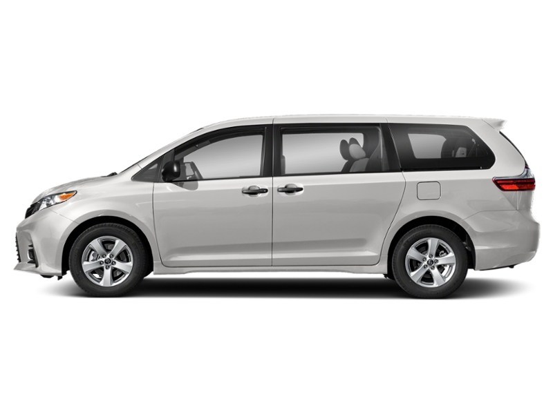 2020 Toyota Sienna LE 8-Passenger FWD Super White  Shot 6
