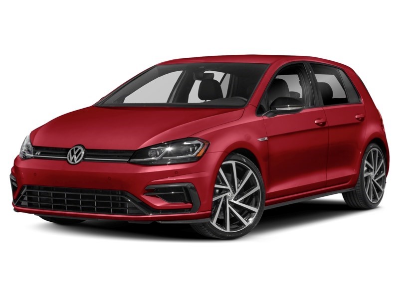 2018 Volkswagen Golf R 5-door DSG Tornado Red  Shot 16