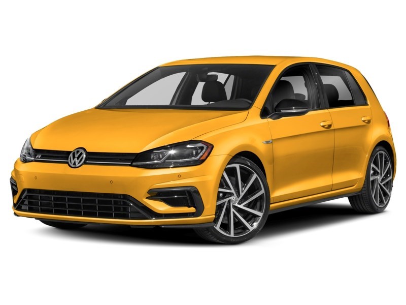 2018 Volkswagen Golf R 5-door DSG Ginster Yellow  Shot 62