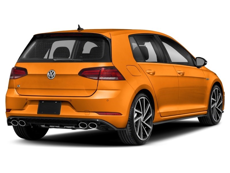 2018 Volkswagen Golf R 5-door DSG Magma Orange  Shot 75