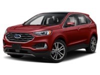 2019 Ford Edge Titanium AWD Ruby Red Metallic Tinted Clearcoat  Shot 40