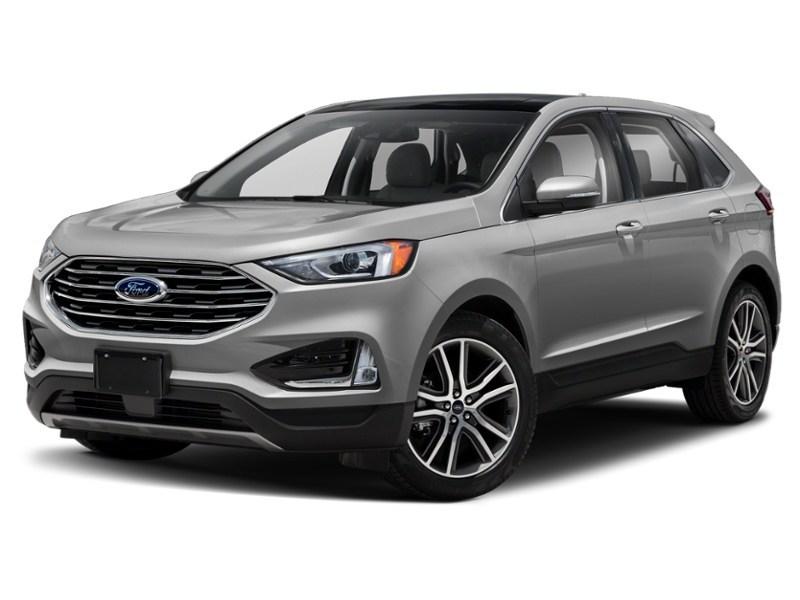 2019 Ford Edge Titanium AWD Ingot Silver Metallic  Shot 52