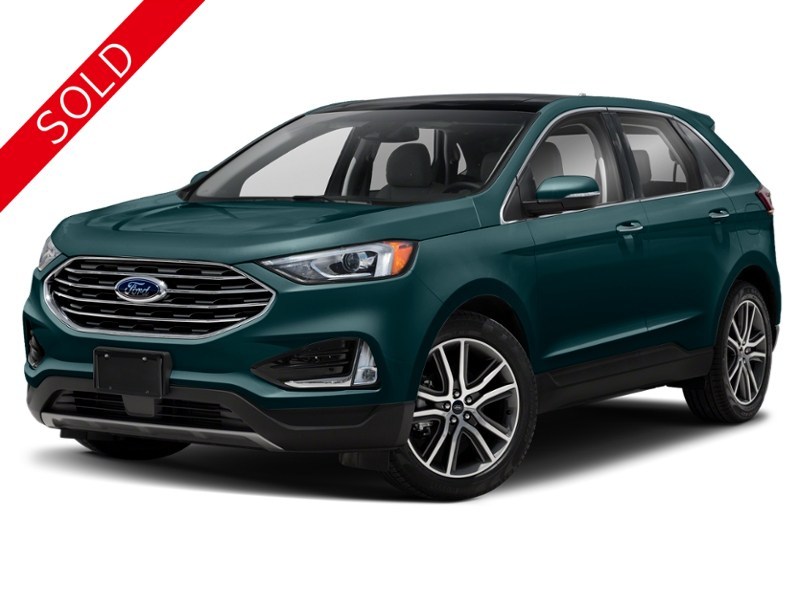2020 Ford Edge SEL AWD Dark Persian Green Metallic  Shot 1