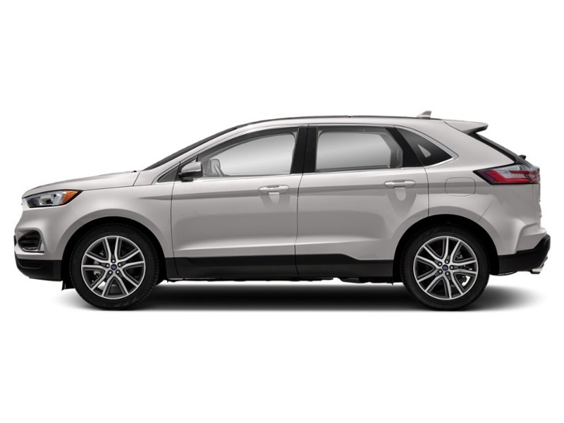 2019 Ford Edge Titanium AWD White Platinum Metallic Tri-Coat  Shot 3