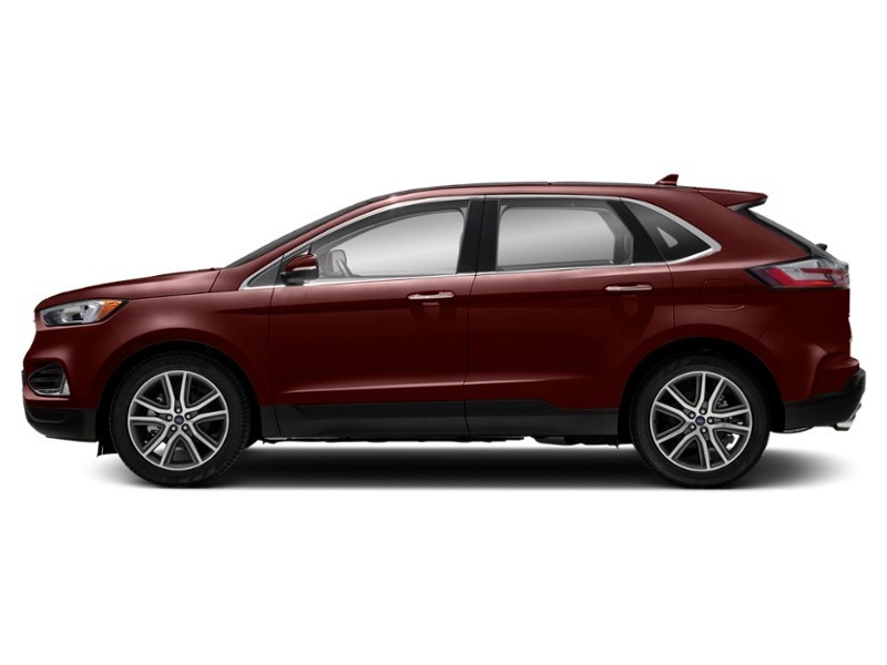 2019 Ford Edge Titanium AWD Burgundy Velvet Metallic Tinted Clearcoat  Shot 35