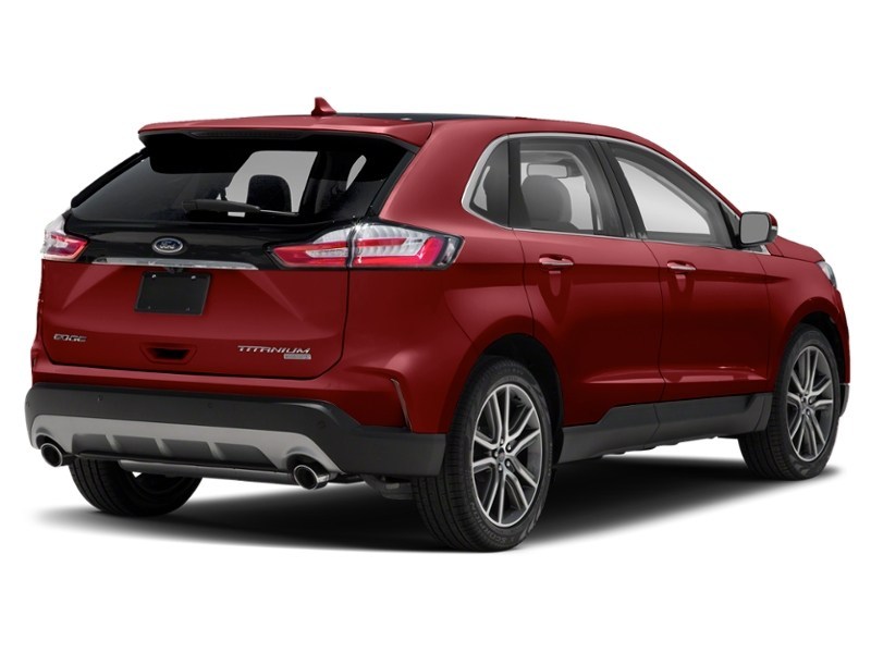 2019 Ford Edge Titanium AWD Ruby Red Metallic Tinted Clearcoat  Shot 42