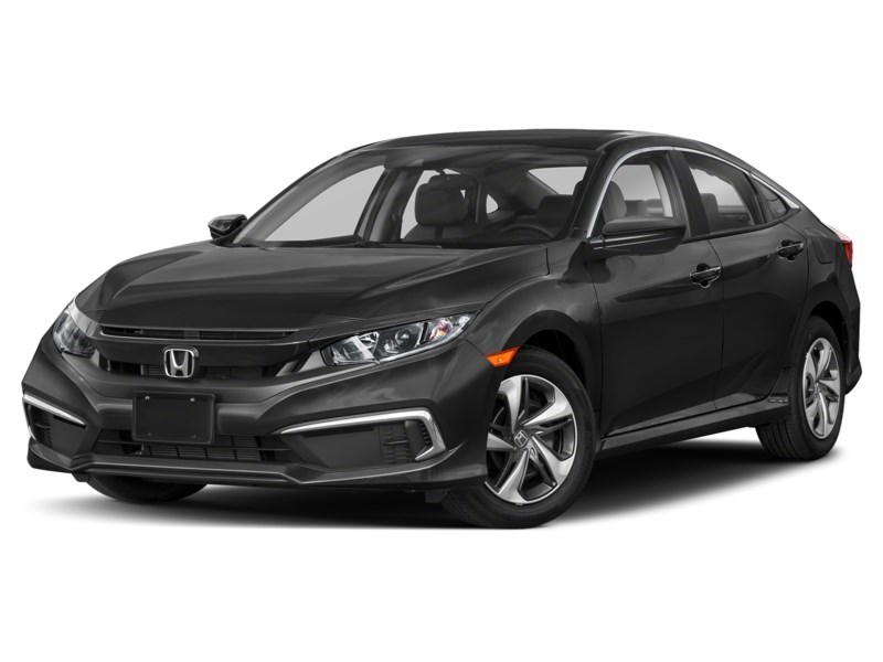 2020 Honda Civic LX CVT Crystal Black Pearl  Shot 11