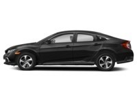 2020 Honda Civic LX CVT Crystal Black Pearl  Shot 10