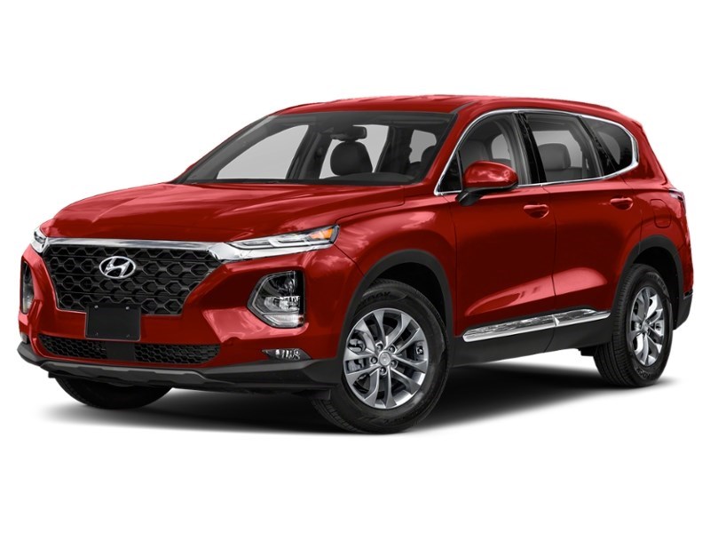 2019 Hyundai Santa Fe 2.0T Luxury AWD w/Dark Chrome Accent Scarlet Red  Shot 10