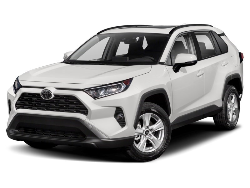 2019 Toyota RAV4 AWD XLE PREMIUM Super White  Shot 4