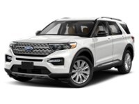 2021 Ford Explorer Limited 4WD Star White Metallic Tri-Coat  Shot 4