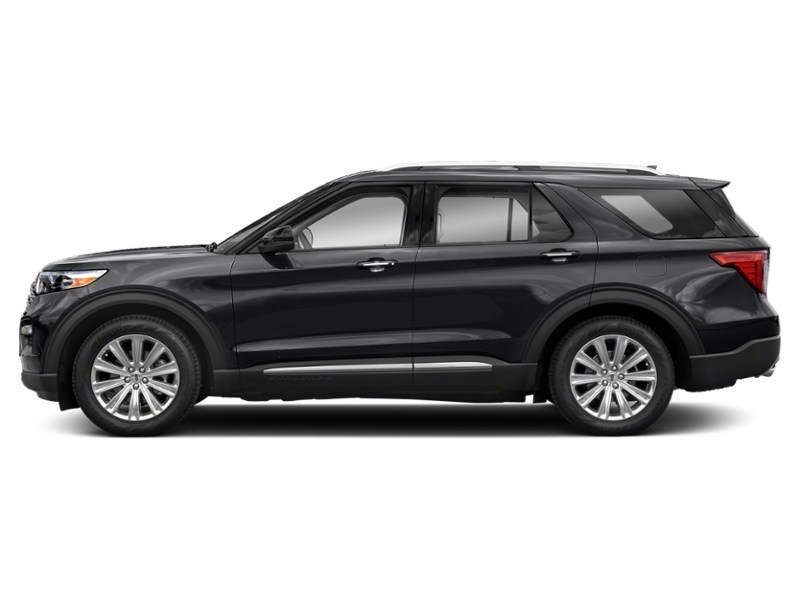 2021 Ford Explorer Limited 4WD Agate Black Metallic  Shot 5