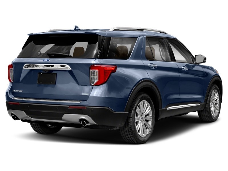 2023 Ford Explorer Limited 4WD Stone Blue Metallic  Shot 45