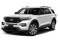 2022 Ford Explorer ST 4WD Star White Metallic Tri-Coat  Shot 4