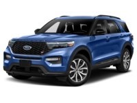 2020 Ford Explorer ST | 4WD | 3.0L | ROOF | PREM TECH | STREET PK Atlas Blue Metallic  Shot 4