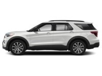 2022 Ford Explorer ST 4WD Star White Metallic Tri-Coat  Shot 3