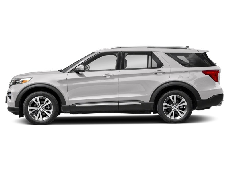 2021 Ford Explorer Platinum 4WD Star White Metallic Tri-Coat  Shot 9