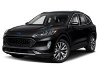 2021 Ford Escape Titanium Hybrid AWD Agate Black Metallic  Shot 1