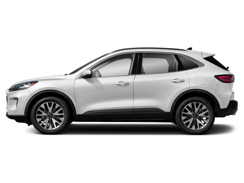 2022 Ford Escape Titanium AWD Star White Metallic Tri-Coat  Shot 3