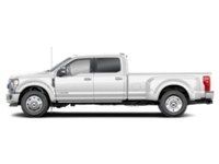 2022 Ford Super Duty F-450 DRW Platinum 4WD Crew Cab 8' Box Star White Metallic Tri-Coat  Shot 2