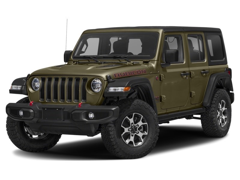 2021 Jeep Wrangler Unlimited Unlimited Rubicon 4x4 Sarge Green  Shot 12