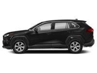 2020 Toyota RAV4 LE AWD Midnight Black Metallic  Shot 3