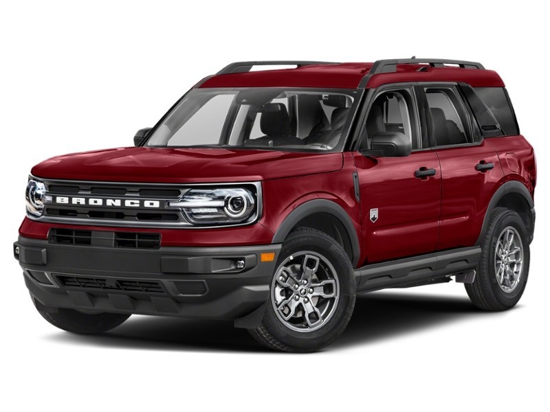 2021 Ford Bronco Sport Big Bend 4x4 Rapid Red Metallic Tinted Clearcoat  Shot 10